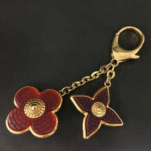 Louis Vuitton Bijoux Sac Mosaic Key Ring Bag Charm - Picture 1 of 8